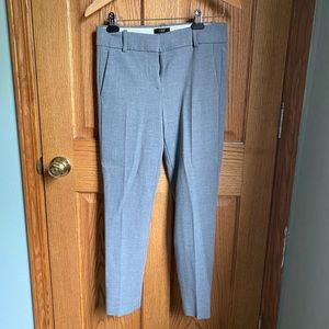 J Crew Cropped Grey Dress Pants
